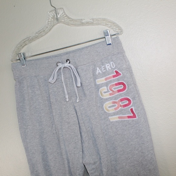 Aeropostale Ombré 1987 Jogger Sweatpants — Size Large - Picture 4 of 11